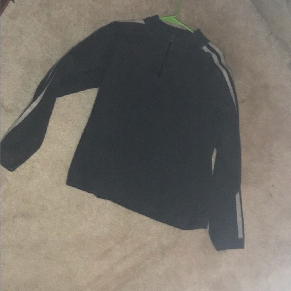 Mens gray Eddie Bauer half zip pullover size XL tall